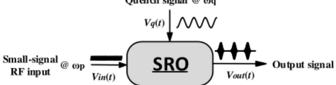 Fig. 1. Schematic representation of the SRO operation. 