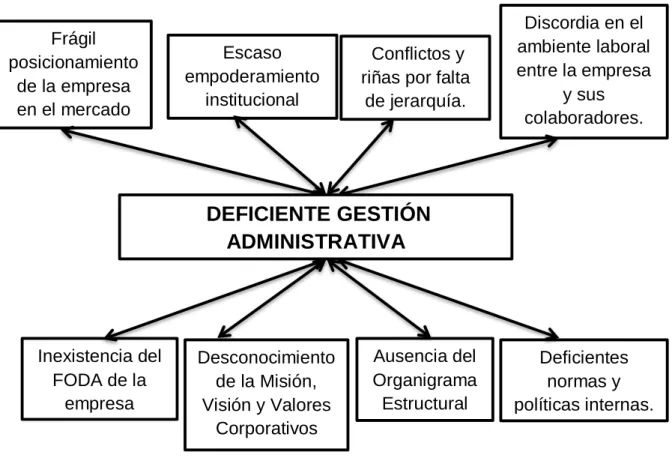 Gráfico 1. Árbol de problemas.