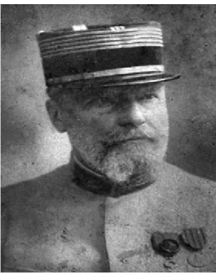 Fig. 2. Foto del Profesor Adolphe Pinard en traje de oficial del ejército francés que 