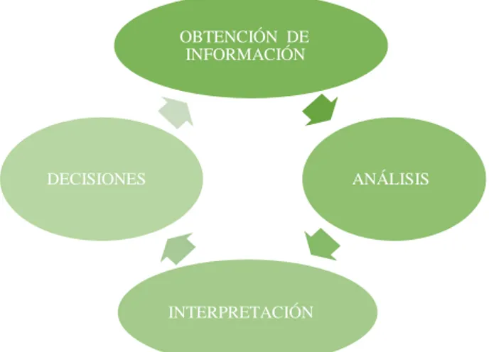 Figura 3. Proceso de  Análisis Financiero   Fuente Gutiérrez (2013) p. 17   