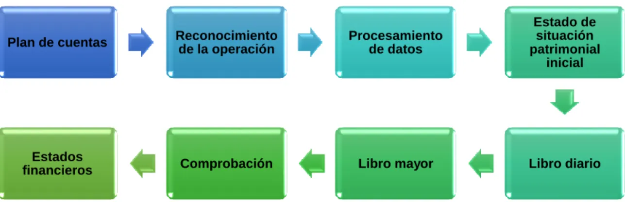 Figura 3. Modelo de proceso contable a utilizar. 