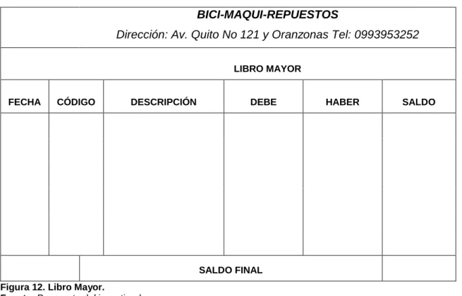 Figura 12. Libro Mayor. 