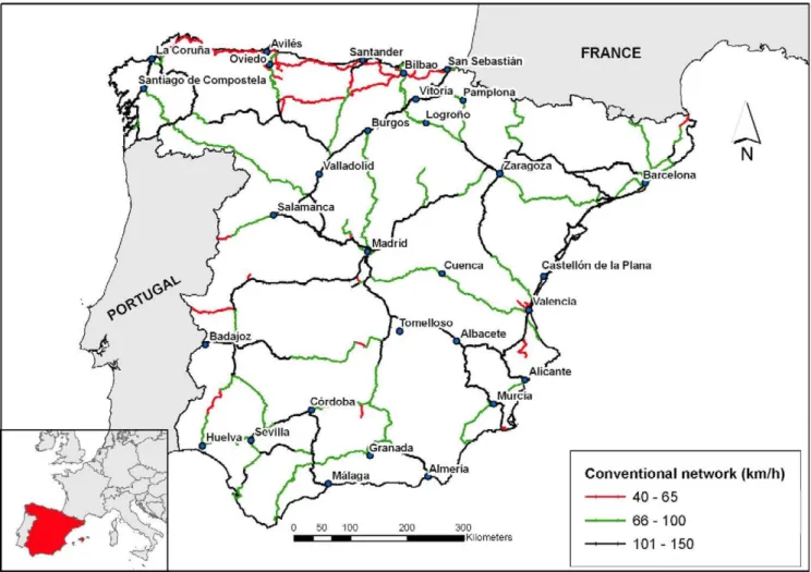 Fig. 2. Do-nothing scenario network. 