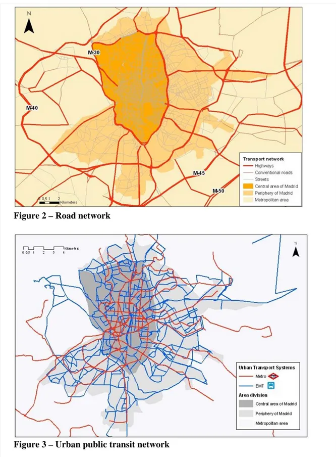 Figure 2 – Road network 