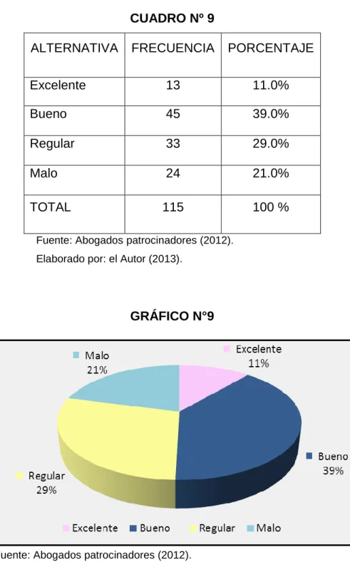 GRÁFICO N°9 