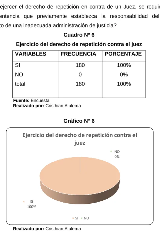 Gráfico N° 6 