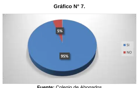 Gráfico N° 7. 