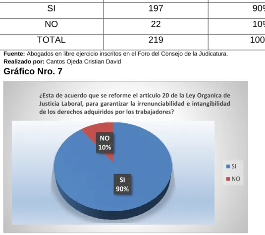 Gráfico Nro. 7  
