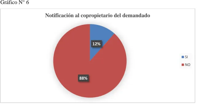 Gráfico N° 6 