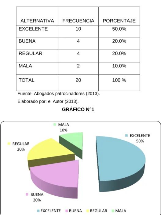 GRÁFICO N°1 