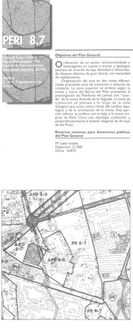 Figura Planeamiento: Plan  Especial de Reforma Interior  Aprobación definitiva: 30/1/92 