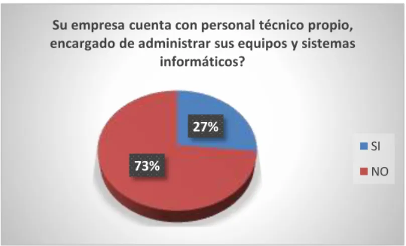 Gráfico 8. Personal técnico