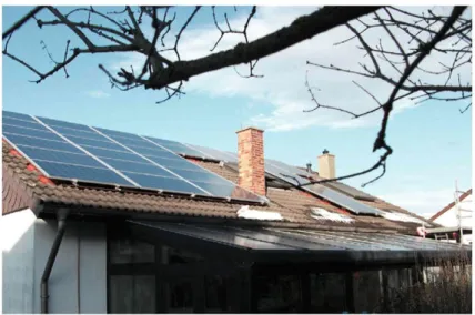 Figure 8. Image of the photovoltaic system used for the simulations. 