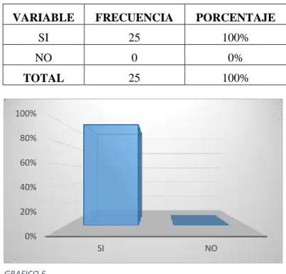Tabla 7   Pregunta V 
