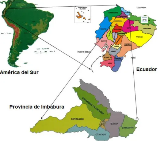 Figura 4 Mapa Provincia de Imbabura  