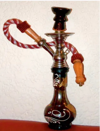 Figura 6. Narguile o hooka moderna.