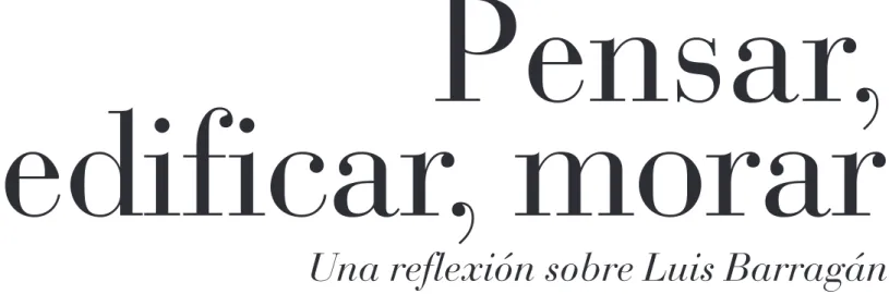 Foto de Luis Barragán en su estudio