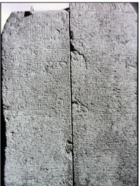 Fig. 1: Estela de C. Cornelio Gallo.
