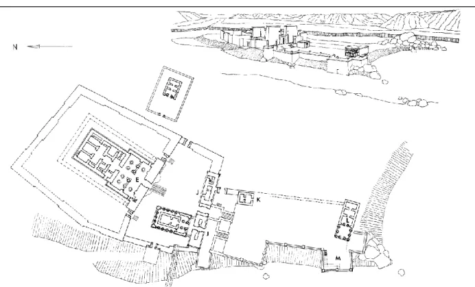Fig. 7: Isla de Philae en torno al 150 a.C. 