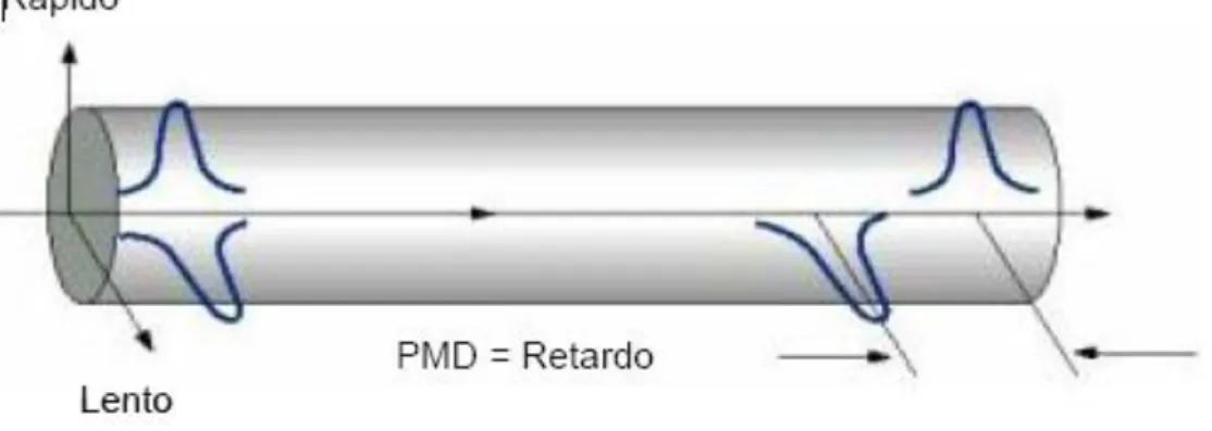 Figura 5.   Dispersión PMD  d.   Pérdidas de inserción 
