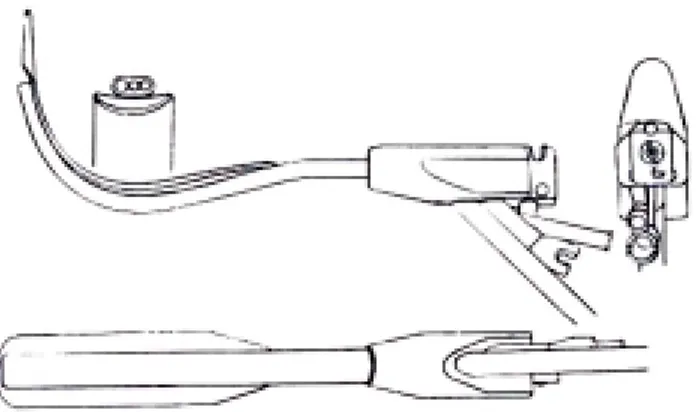 Figura 14. Hoja de laringoscopio para urgencias Dörges (Karl Storz, GMB