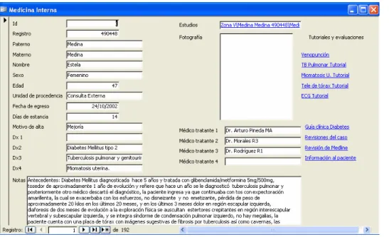 Figura 1. Base de datos.
