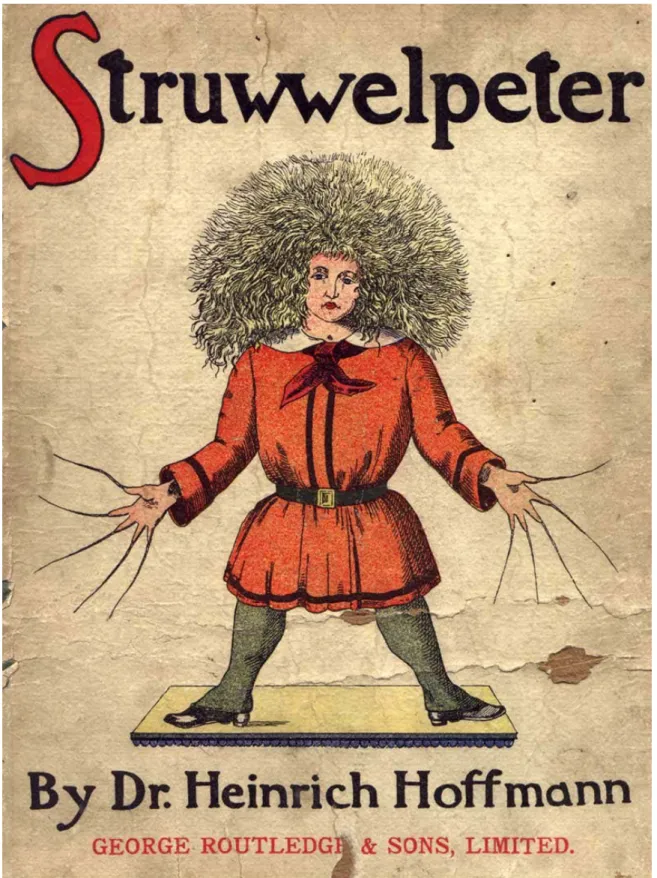 Ilustración 3: Struwwelpeter, obra de Heinrich Hoffmann. 
