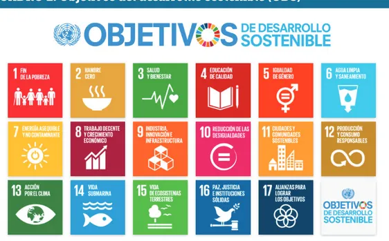 CUADRO 2. Objetivos del desarrolllo sostenible (ODS)