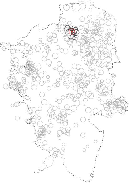 Figure 12: Optimal Location with a US$100K Budget