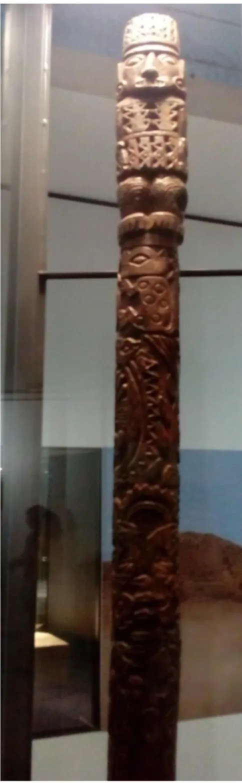 Figura 13. El ídolo de Pachacamac. Fuente: Museo de Pachacamac 