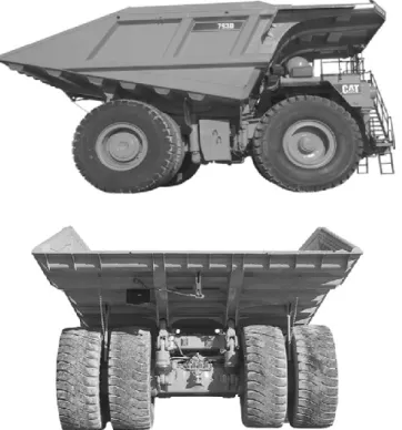 Ilustración 12 - Camión Minero CAT 793D 