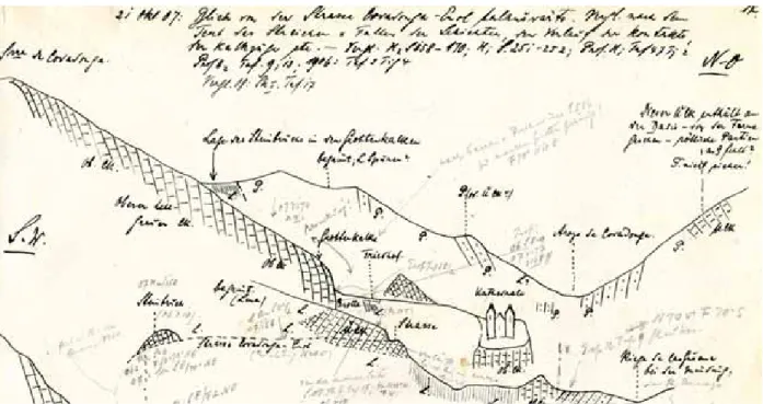 Figura 12. Panorámica del área que rodea la Basílica de Covadonga (21 de octubre de 1907).