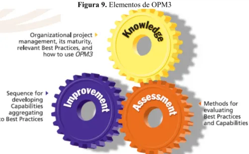 Figura 9. Elementos de OPM3 