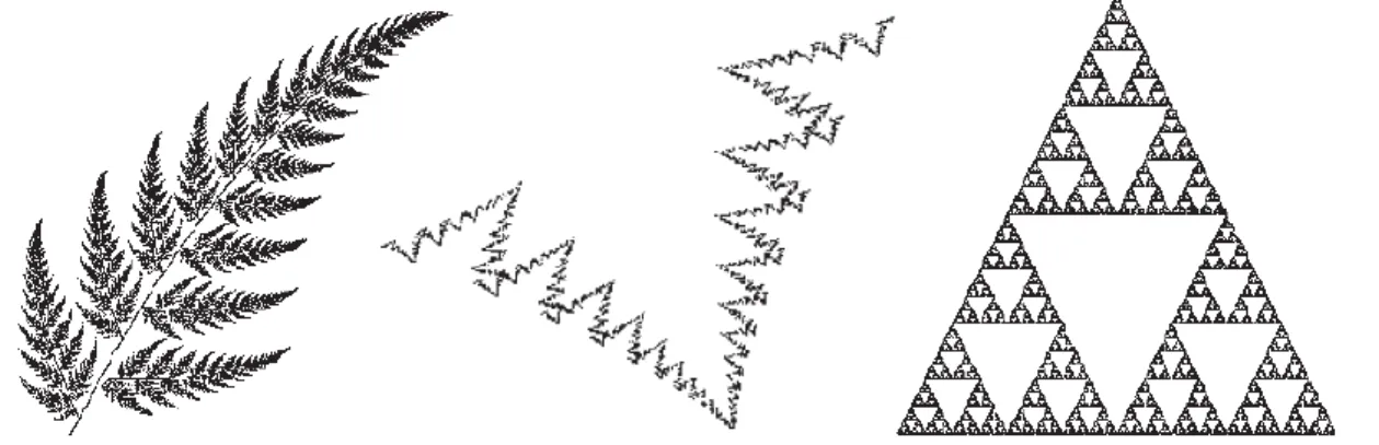 Figura 3-9 Triángulo de Sierpinsky (tomado de Xie 1993) 