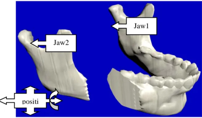 Figure 10: New position from jaw 1 to jaw 2. 