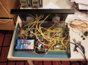 Figura 2. Consola de control (abierta).