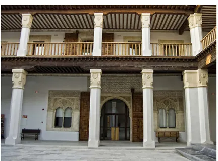 Ilustración 6. Estado actual del Patio del Palacio de Fuensalida en Toledo.