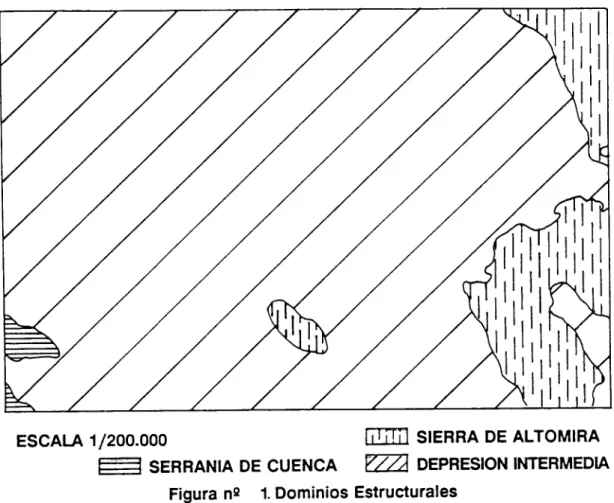 Figura nº 1. Dominios Estructurales