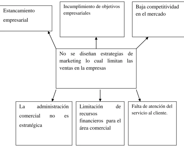 Gráfico 1. Árbol de problemas 