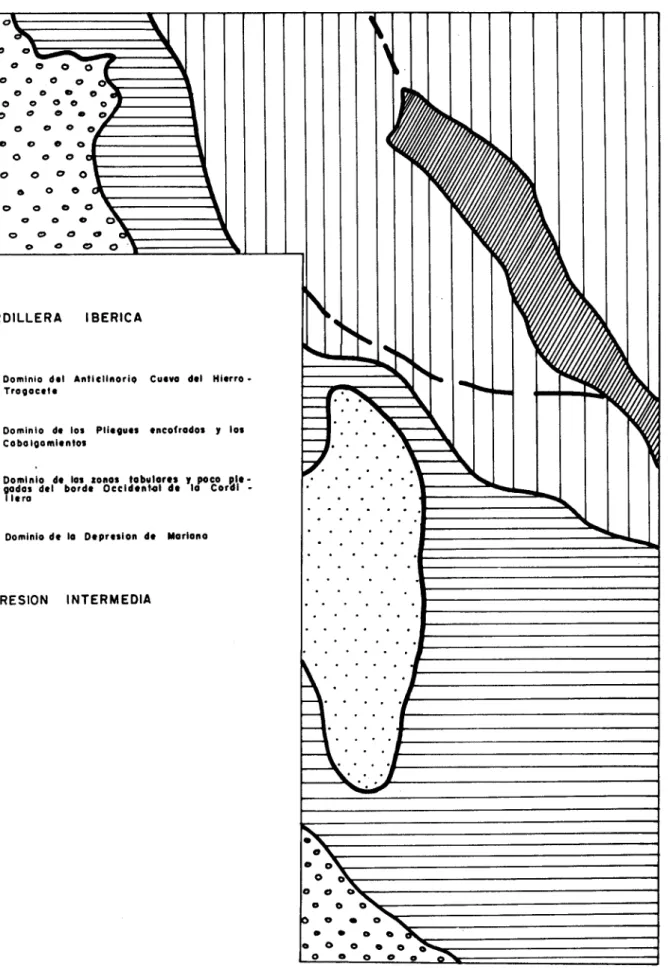 FIGURA 1.- DOMINIOS ESTRUCTURALES