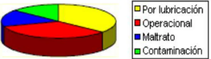 Figura 05. Principales causas de fallas en rodamiento
