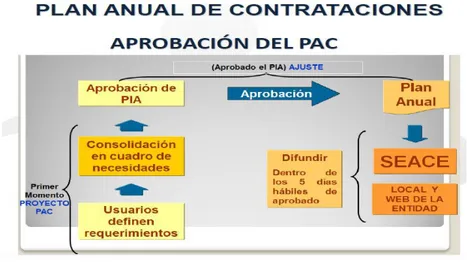 Figura n° 8 Aprobación del PAC 