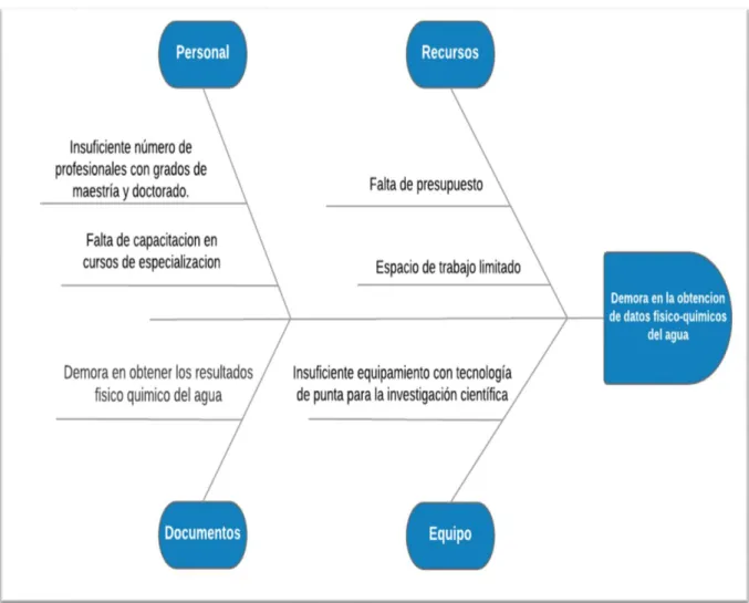 Figura 8. Diagrama de Causa Efecto. 