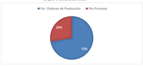 Gráfico 5 Sistema de costos 