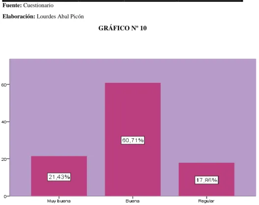 GRÁFICO Nº 10 
