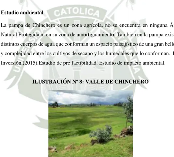 ILUSTRACIÓN Nº 8: VALLE DE CHINCHERO 