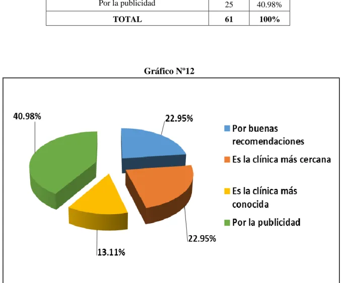 Gráfico Nº12 