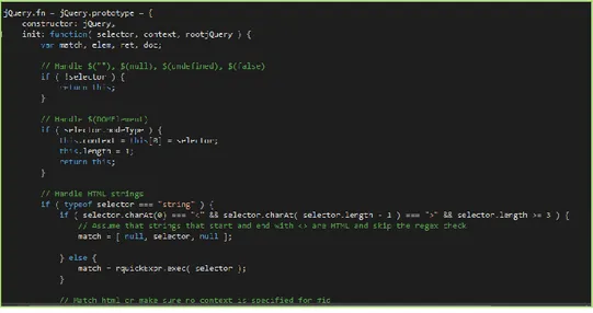 Figura 4. Ventana de Trabajo de JQUERY  Fuente: Elaboración propia 