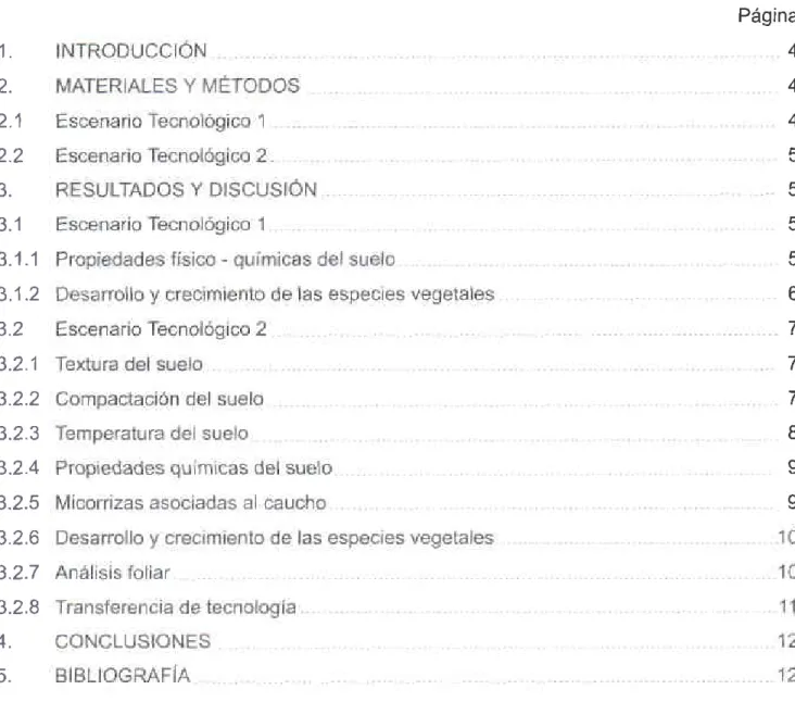 TABLA DE CONTENIDO i I i 1 .¿ . 2 . 1 2 . 2 3 . 3 . 1 3 . 1 . 1 3 . 1   . 2 3 . 2 3 . 2 