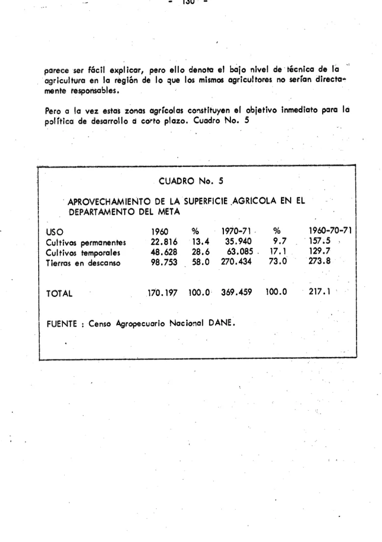 CUADRO No. 5